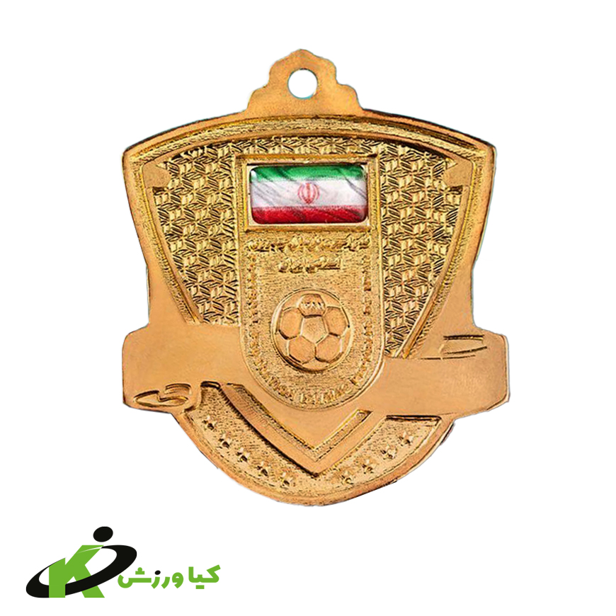 مدال فوتبال طرح نقشه ایران