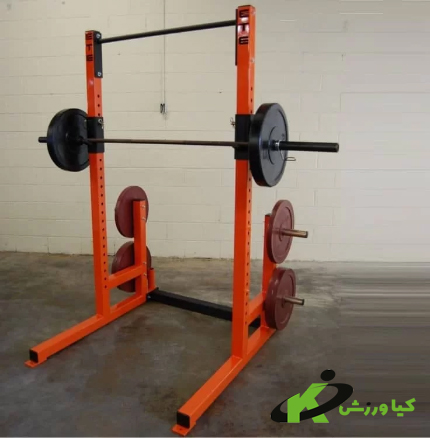 Kv4660 club center squat rack machine